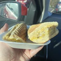 Chickpea tuna  at Vegan Earth in Ayr