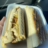 Cajun steak   at Vegan Earth in Ayr