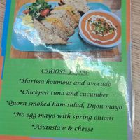 Soup and sandwich deal at Vegan Earth in Ayr