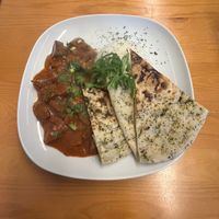 Seitan Tikka Masala  at Vegan Earth in Ayr