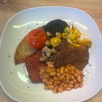 Fry up  at Vegan Earth in Ayr