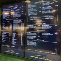 Creative menu! at BARVIDA in Darien