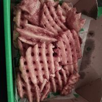 Garlic butter waffle at Oowee Vegan in South West London