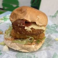 Big bacon Swiss   at Oowee Vegan in South West London