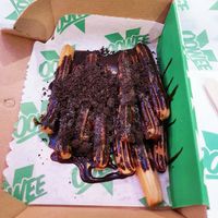 Oreo churros at Oowee Vegan in South West London