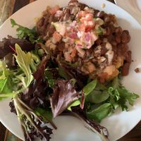 Delicious Rico dish made vegan!   at Carmo in New Orleans