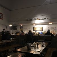 Atmosphere in dining room at Carmo in New Orleans