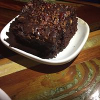 Kahlua chocolate cake, yum! at Carmo in New Orleans