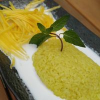 mango sticky rice at Pholosophy in Leipzig