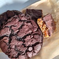 Goodies at New Dawn Vegan Coffee Shop in Borrowdale