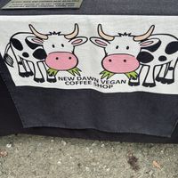 Dawn  at New Dawn Vegan Coffee Shop in Borrowdale