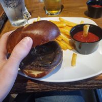 The only "vegan" option at Hard Truth Distilling Company in Nashville