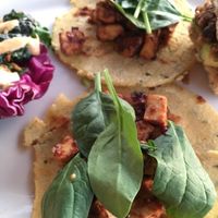 Happy Hour street tacos (Fall/Winter 2015) at Pomegranate Cafe in Phoenix