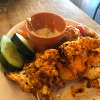 Buffalo cauliflower  at Pomegranate Cafe in Phoenix