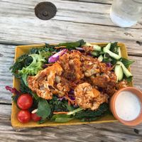 BBQ Buffalo Ranch Salad at Pomegranate Cafe in Phoenix
