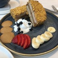 Vegan Crunchy French Toast at Birdie & Co - Mittelstraße in Dusseldorf