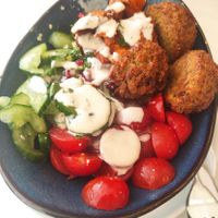 Falafel bowl at Birdie & Co - Mittelstraße in Dusseldorf