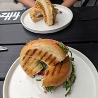 Veganer Bagel at Birdie & Co - Mittelstraße in Dusseldorf
