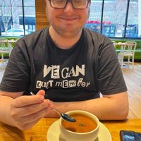 butternut squash soup at True Food Kitchen  in Columbus