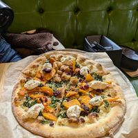 Roasted butternut squash pizza at True Food Kitchen  in Columbus