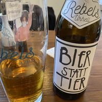 eigenes Bier at Rebels in Bamberg