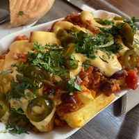 Chili cheese fries   at Rebels in Bamberg