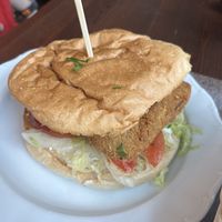 Schnitzel-Sandwich (v)  at Rebels in Bamberg