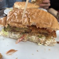 Schnitzel-Sandwich (v)  at Rebels in Bamberg