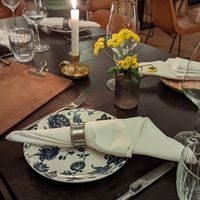 Gedeckter Tisch at Levante in Munich