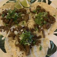 Tacos bistec  #Veganuary at Corazon Contento PDC in Playa Del Carmen