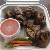 Ohhh those “wings”…😋  at Corazon Contento PDC in Playa Del Carmen