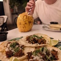 Tacos at Corazon Contento PDC in Playa Del Carmen