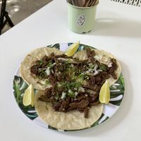 Steak tacos  at Corazon Contento PDC in Playa Del Carmen