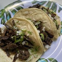 3 v-steak tacos  at Corazon Contento PDC in Playa Del Carmen