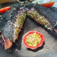 Sandwich de jamón   at Corazon Contento PDC in Playa Del Carmen