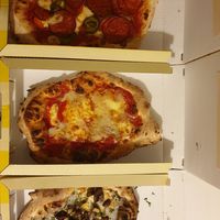 Plant based pepperoni, 4 cheeses and mushroom truffle at Vegitalian - Schoutenstraat in Utrecht