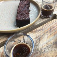 Brownie und Espresso   at Vegitalian - Schoutenstraat in Utrecht