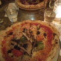 Pizzzzzaaaaaaaaa at Vegitalian - Schoutenstraat in Utrecht