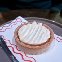 Lemon tartelette at Vegitalian - Schoutenstraat in Utrecht