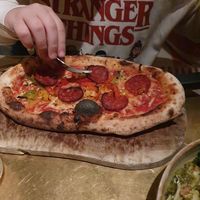 Vegan No Pepperoni pizza at Vegitalian - Schoutenstraat in Utrecht