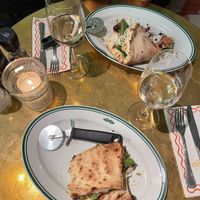 Lunch: neopolitian sandwich rosemary pistachio, vegan gemaakt at Vegitalian - Schoutenstraat in Utrecht