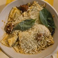 Vegan Ravioli at Vegitalian - Schoutenstraat in Utrecht