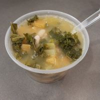 tuscan white bean and kale at Soupicurean in Winnetka