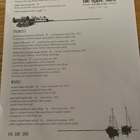 Menu  at The Apple Shed in Mapua