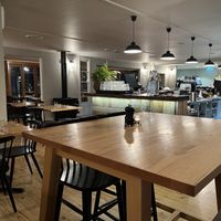 The quiet end of the restaurant   at The Apple Shed in Mapua