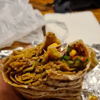 Vegan Dürüm at Derwisch Döner in Esslingen