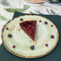 Berry raw cake   at Eco Cafe in Tashkent