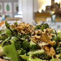 Салат с бананами и рукколой  at Eco Cafe in Tashkent