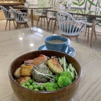   at Eco Cafe in Tashkent