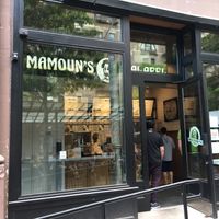 Front of venue at Mamoun's Falafel - Upper West Side in New York City